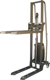 Apilador electromanual inoxidable para salas blancas - 100% higienizable